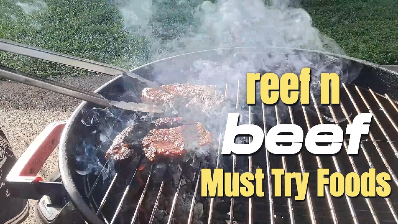 Black Angus Steaks on the Grill 🥩🔥 | Ultimate Reef & Beef Feast | Cooking With Beers