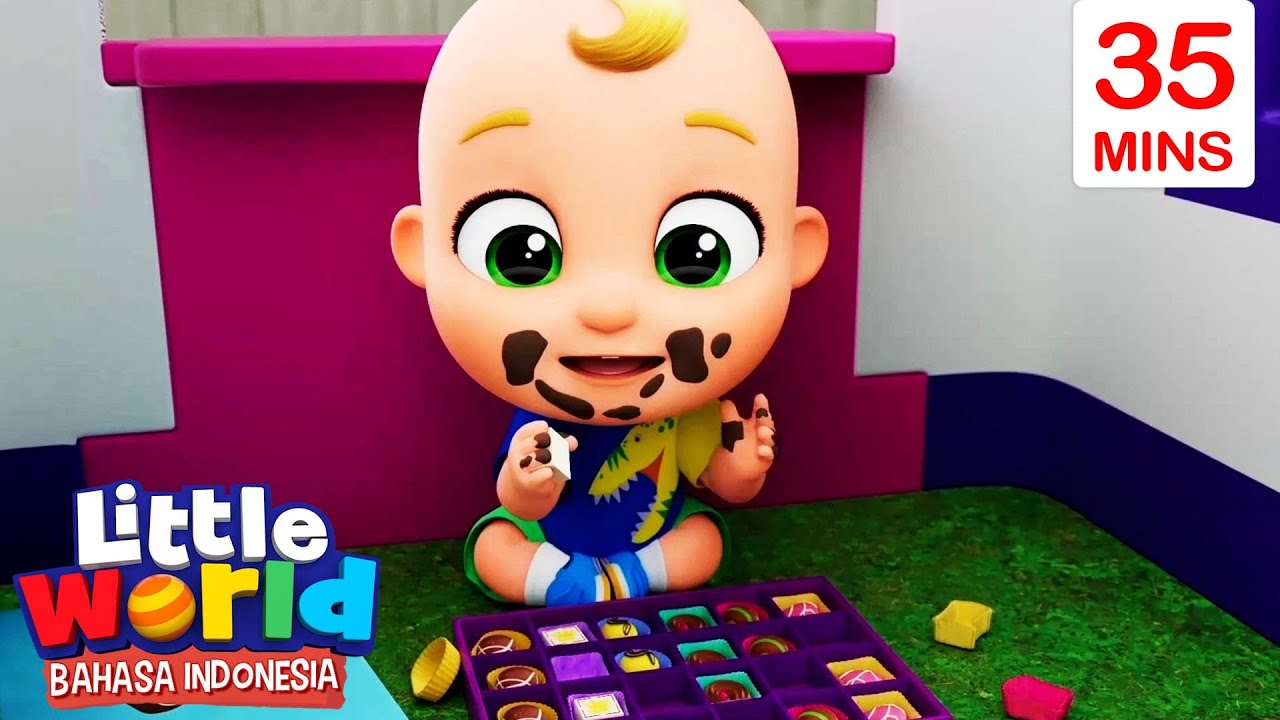 Makanan Enak dan Sehat | Kartun Anak | Little World Bahasa Indonesia