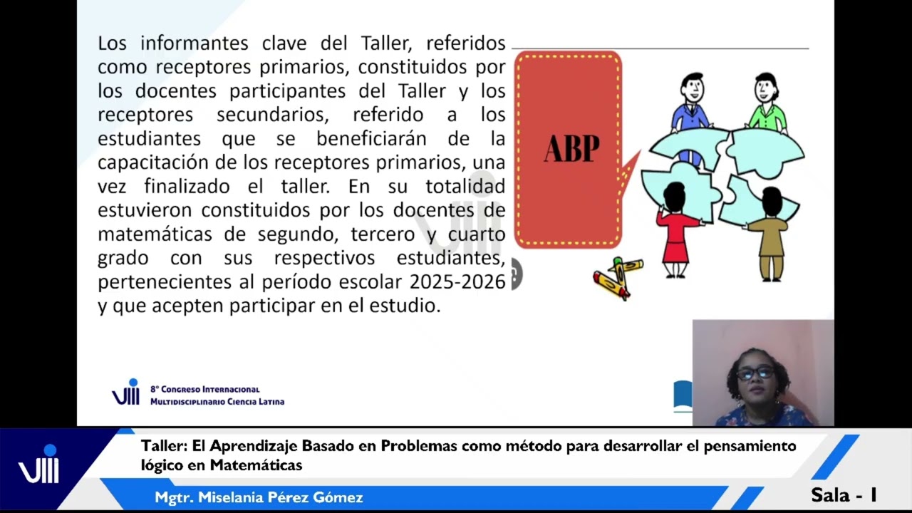 Taller: El Aprendizaje Basado en Problemas como método para desarrollar el pensamiento lógico