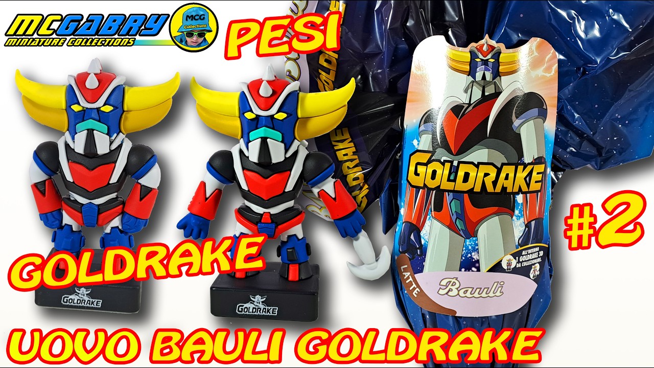 UOVO BAULI GOLDRAKE PASQUA 2026: GOLDRAKE SENZA ALABARDA SPAZIALE - UNBOXING