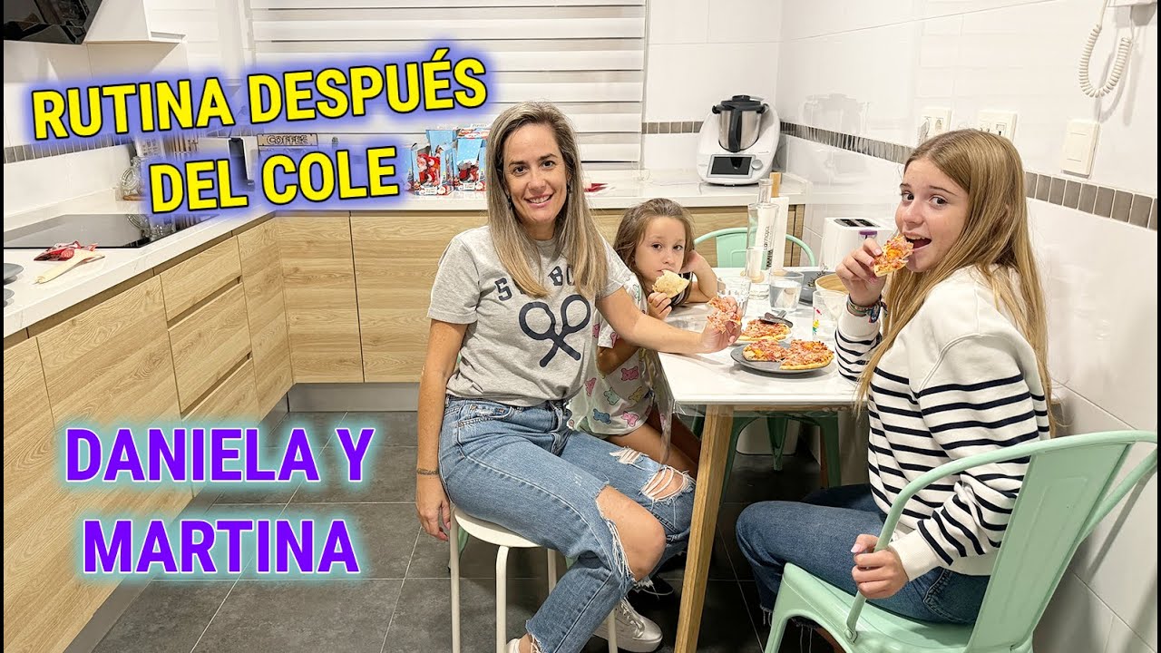 RUTINA DE TARDE CON 2 HIJAS DESPUÉS DEL COLEGIO MARTINA Y DANIELA / Doble Twins