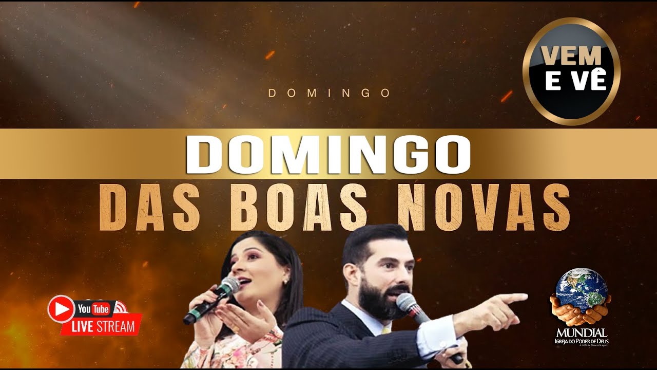 DOMINGO DAS BOAS NOVAS.