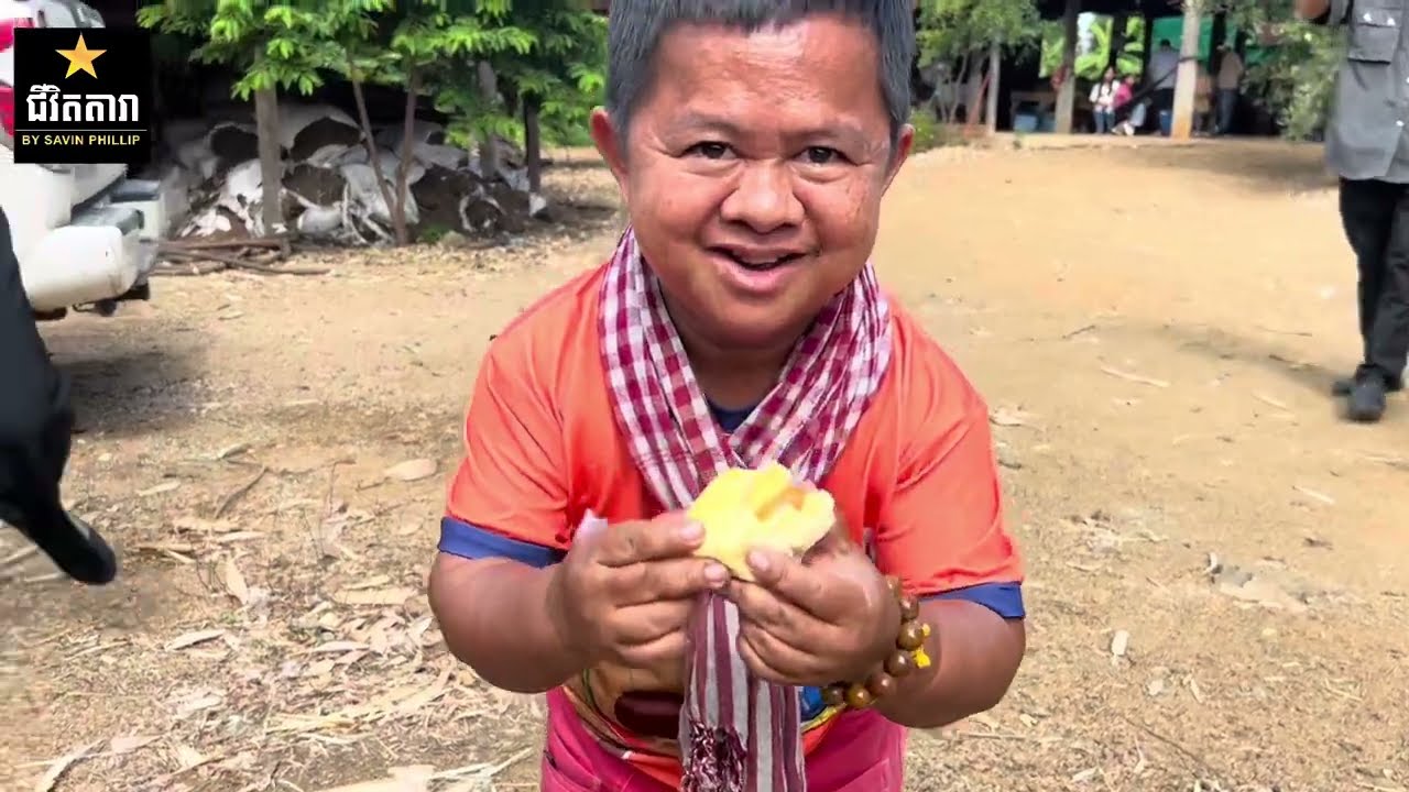 នាយក្រិន មកញាំទុរេនឆ្ងាញ់ដល់ចម្ការបង អាត នៅសំទ្បូត
