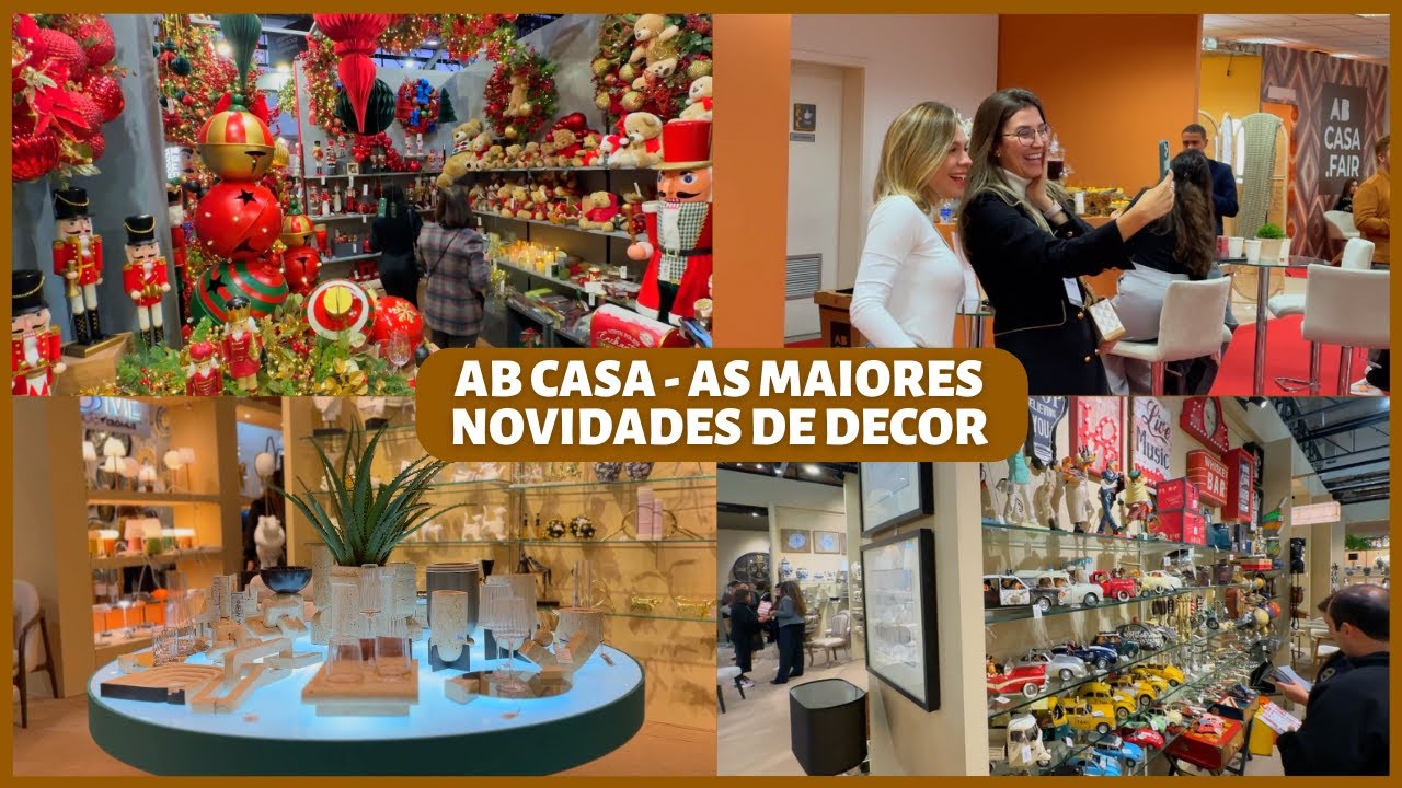 O momento MAIS ESPERADO do ano CHEGOU! TOUR na feira AB CASA FAIR com muita DECORAÇÃO | Gaby Garciia