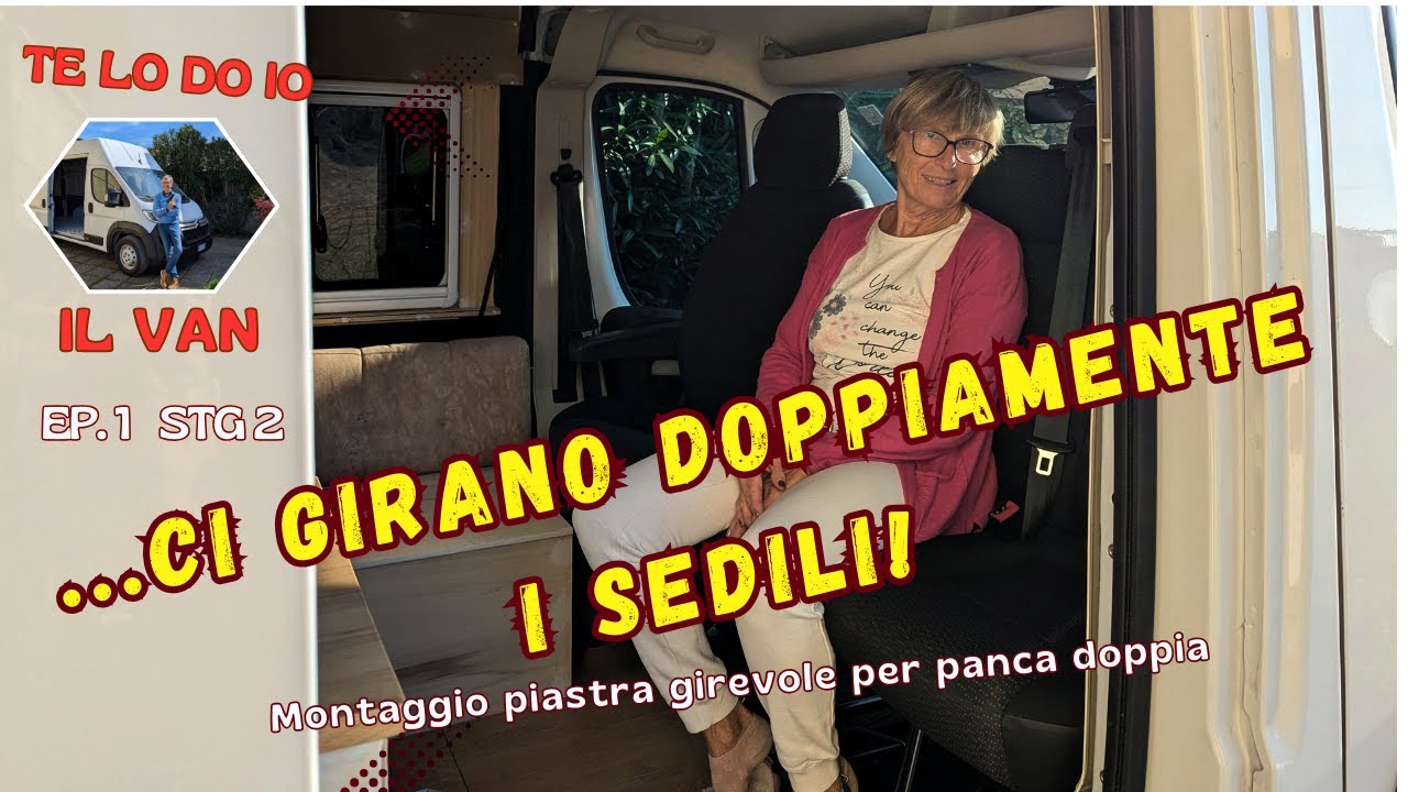 TELODOIOILVAN - Ep. 1 STG. 2 - Montaggio piastra girevole per panca doppia