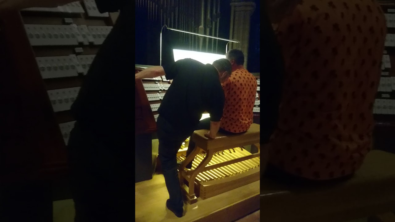 Trondheim Cathedral. Organ gets loud!