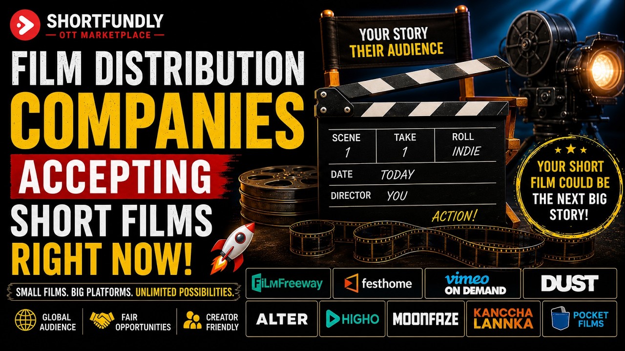 Top Film Distribution Companies Accepting Short Films in 2024 Get Your Short Film Distributed Fast 🎬