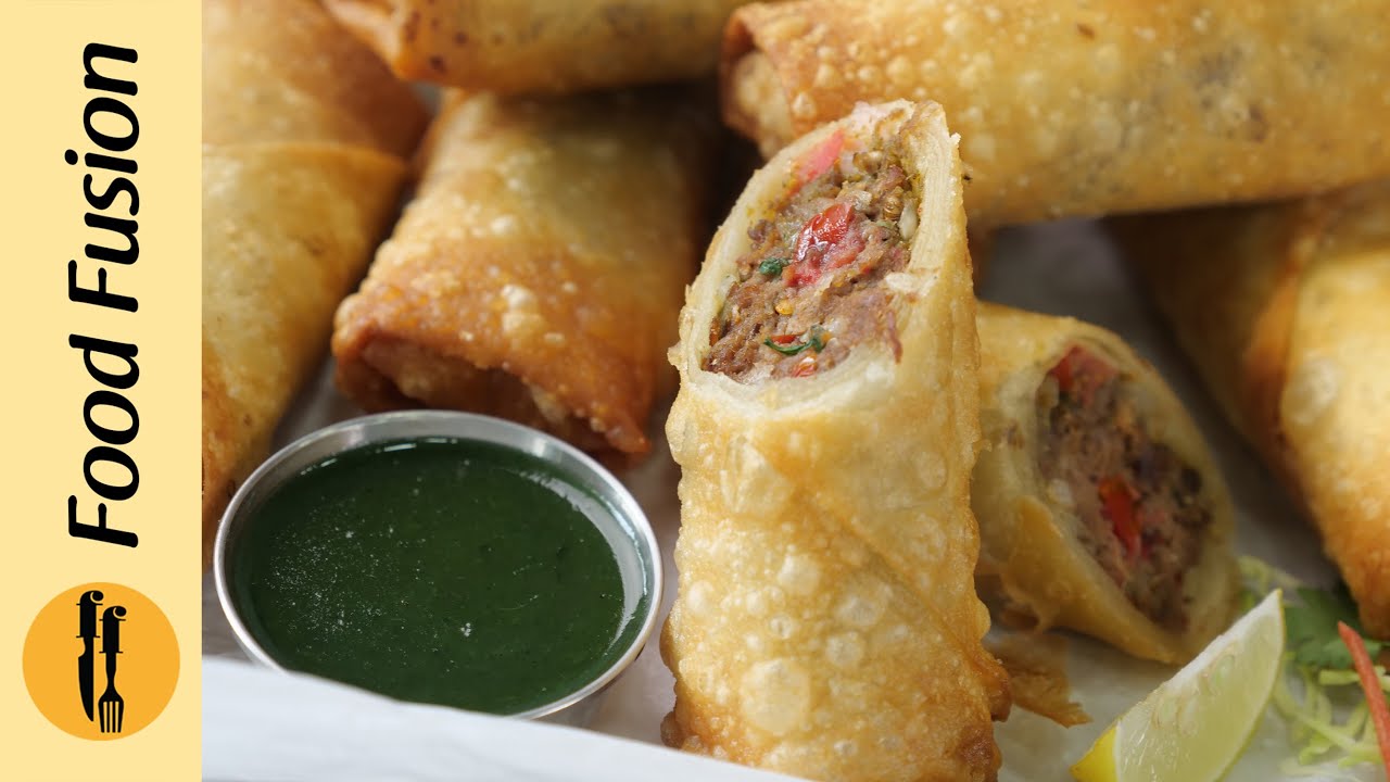 Fusion Chapli Seekhab Roll - Make and Freeze Ramadan Special Recipe by Food Fusion