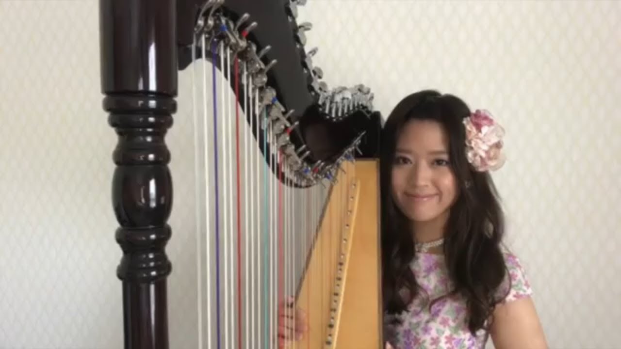 【心で聴く音楽】カッチーニ：アヴェ・マリア  さかもと鈴 /中型ハープ (アルパ / Arpa) | Ave Maria on Harp by Lynn Sakamoto