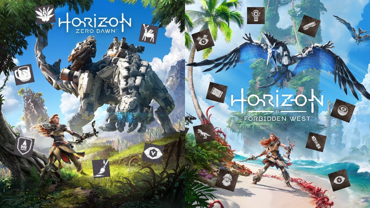 How to get ALL COLLECTABLES in HORIZON ZERO DAWN and HORIZON FORBIDDEN WEST