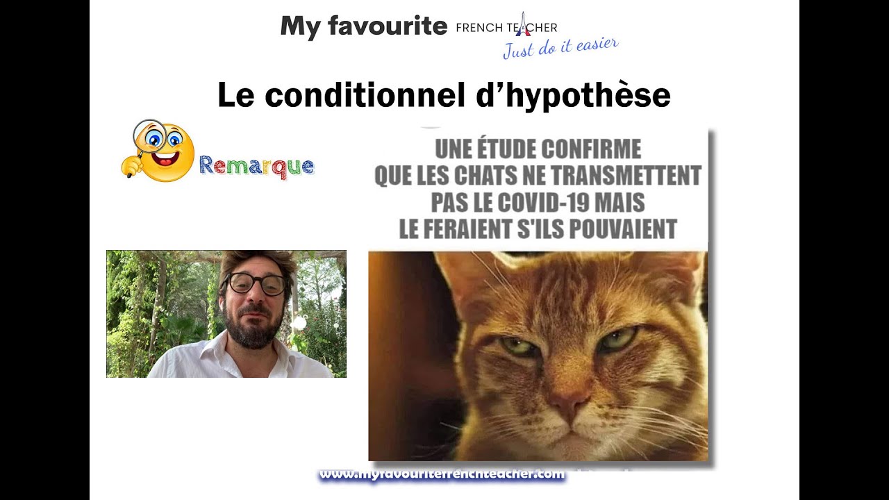 Conditionnel hypothese french