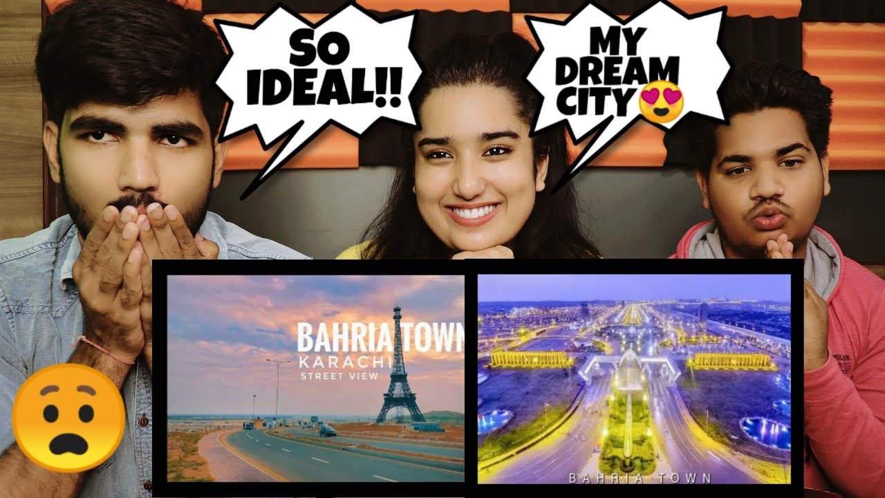 Indian Reaction On Bahria Town Karachi Street View (October 2019) - Expedition Pakistan