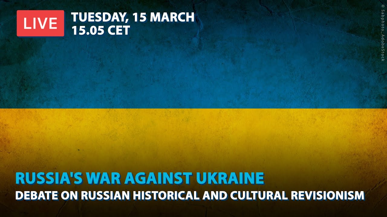 LIVE: Debate on Russian historical and cultural revisionism