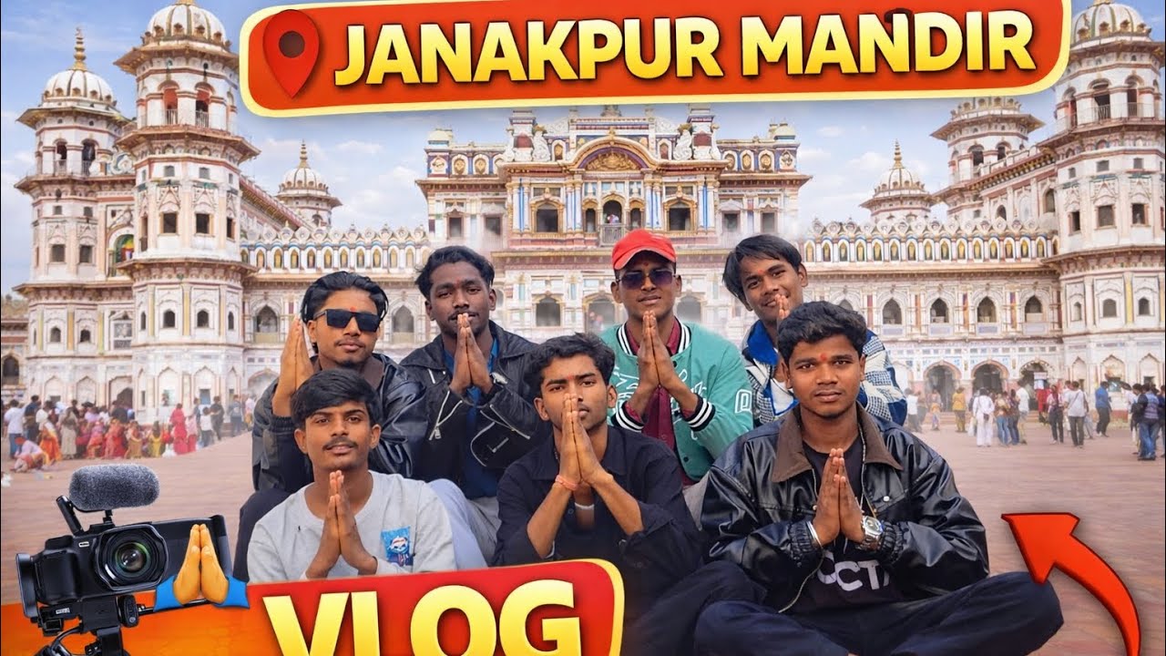 Janakpur mandir vlog video #janakpur temple #vlog video #subscribemychannel #vloglife 