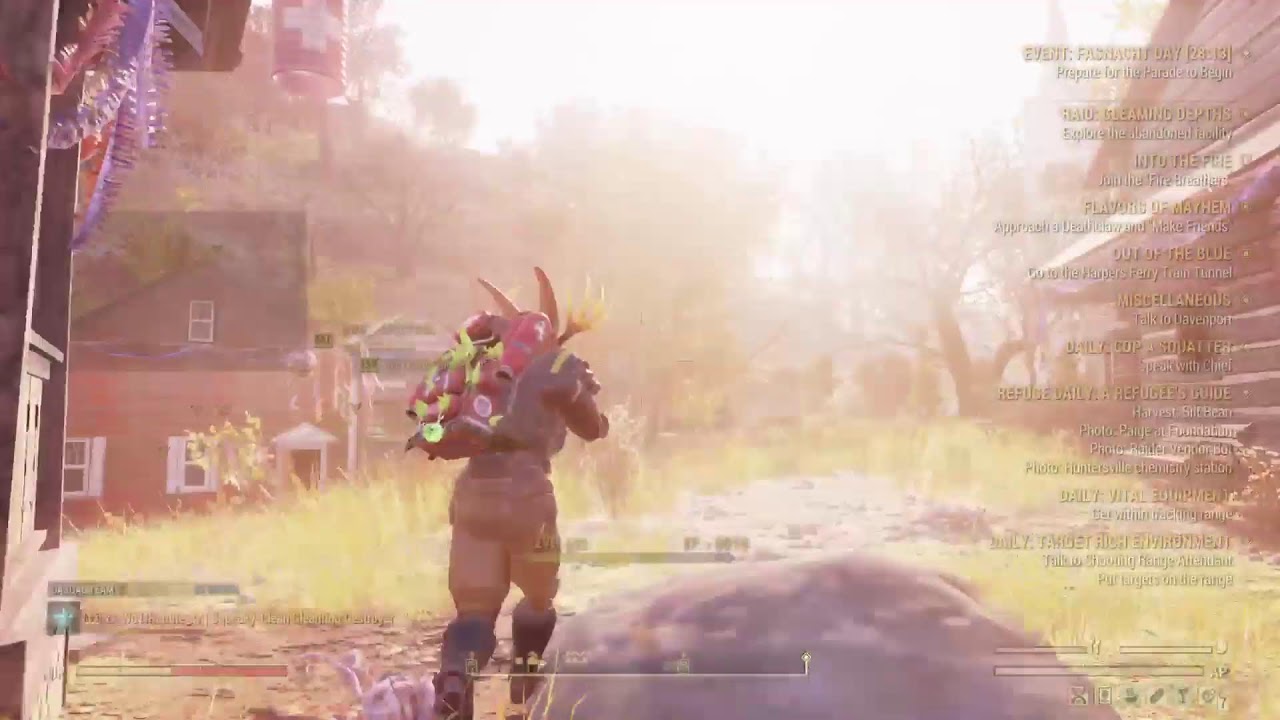 Fallout76 |Day 14 last week  of Fasnacht  hourly Fasnacht event 🐺