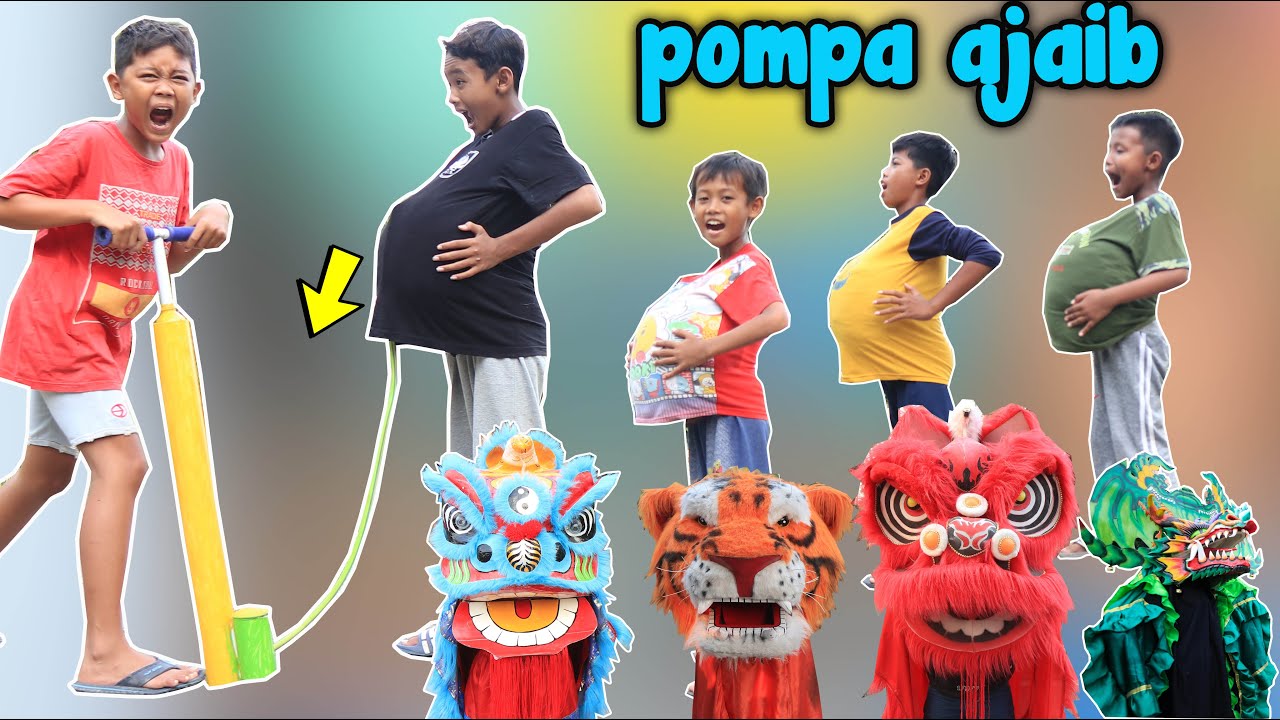 EMANG BOLEH‼️ BOCIL HAMIL MELAHIRKAN BARONGAN BARONGSAI KARENA POMPA AJAIB