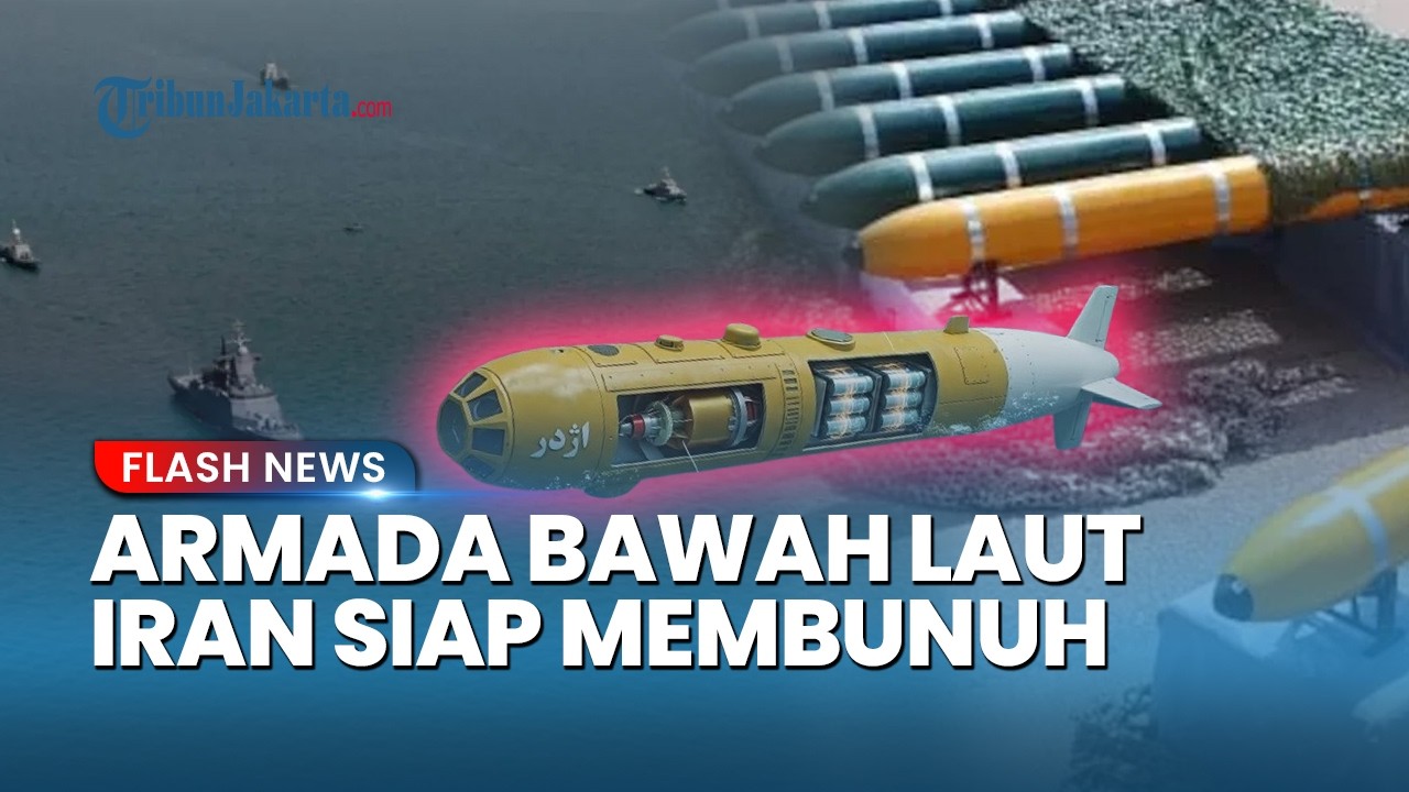 Iran Siagakan Azhdar Armada ‘Pembunuh Bawah Laut’ di Selat Hormuz, Teknologi yang Sulit Dideteksi AS