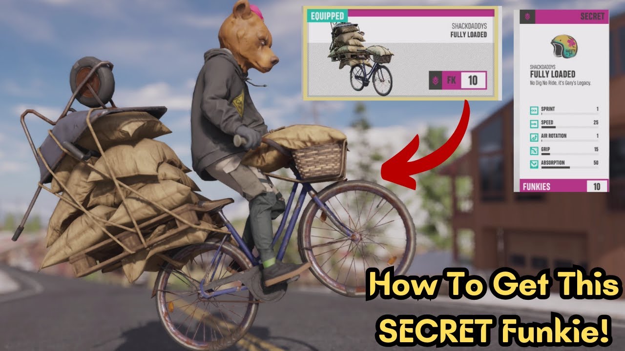 SECRET Fully Loaded Funkie Bike! How To Get It! - Riders Republic