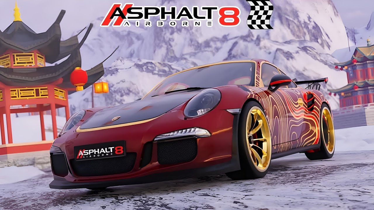 Asphalt 8, 🔥💪🏻Porsche 911 GT3 RS Year of the Rabbit Edition🏎🏁🏆Multijugador👍🏻😃