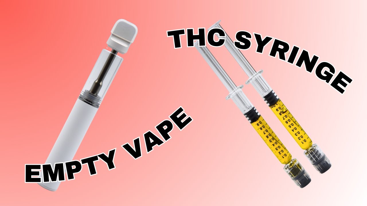 How to Fill a Disposable Vape with a THC Syringe | THC & CBD Concentrate Guide