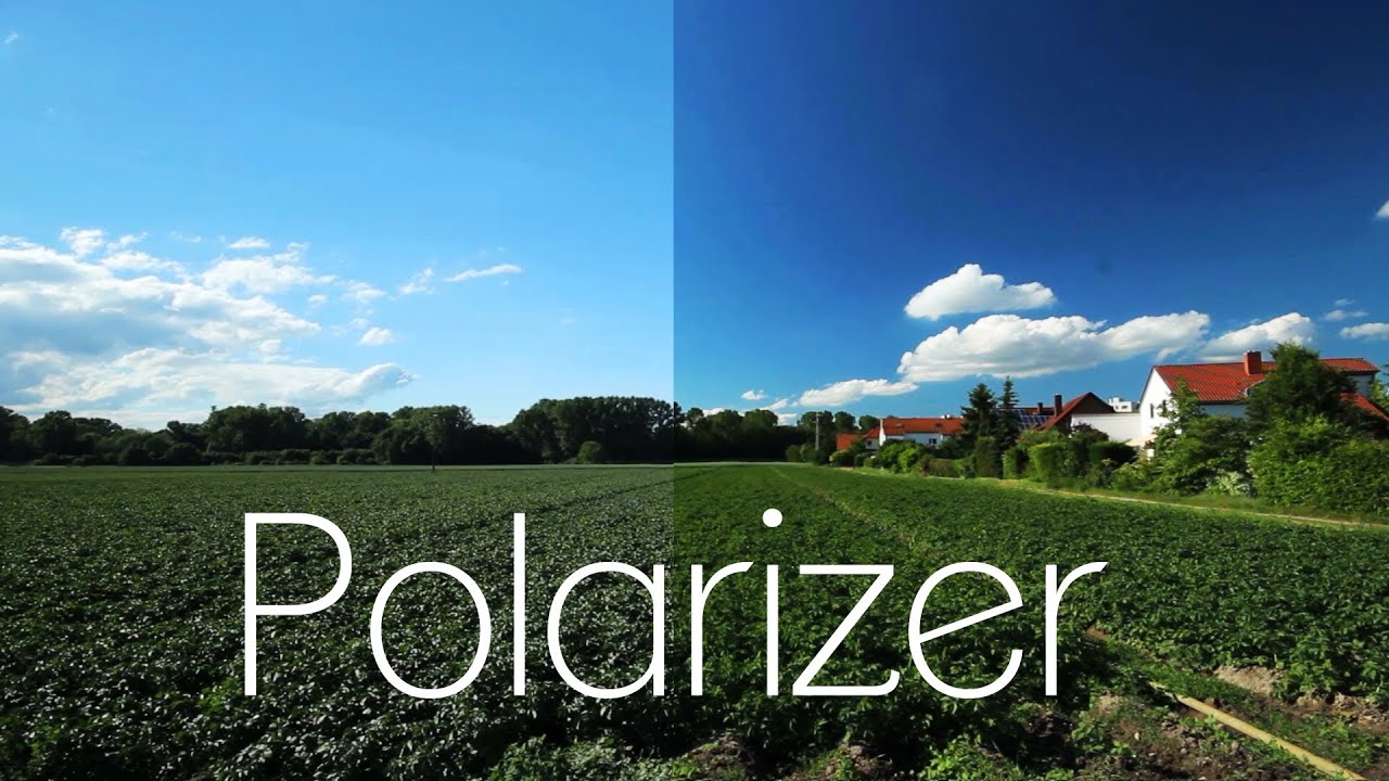 Using a Polarizing Filter DSLR Tutorial | Blue Sky - No Reflection