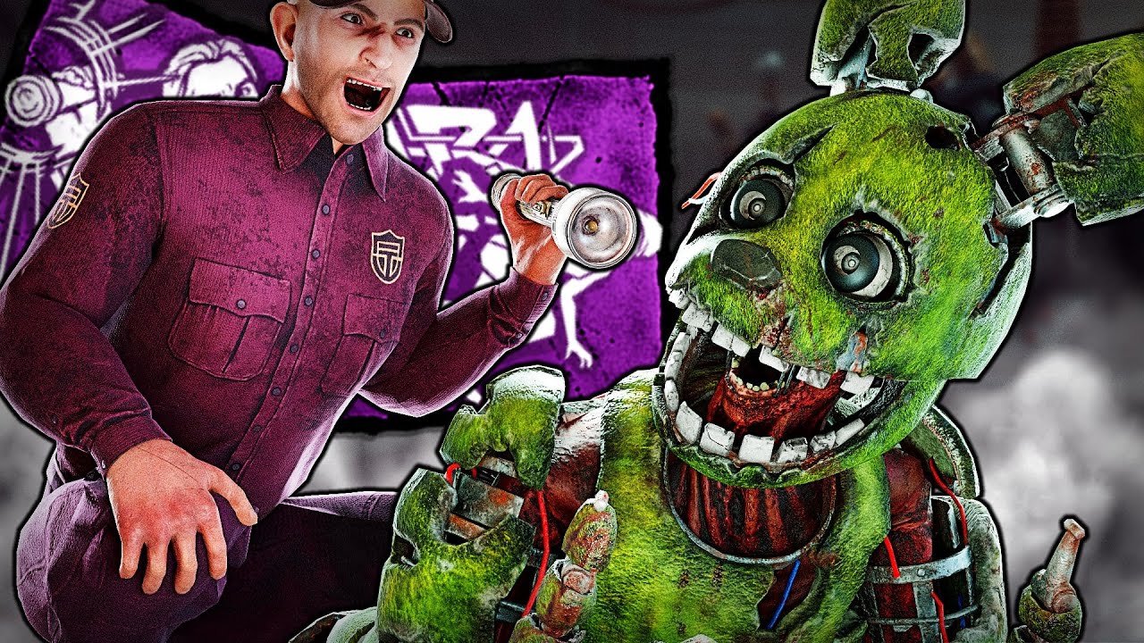 ¡SPRINGTRAP es DÉBIL contra ESTE EQUIPAMIENTO del HOMBRE MORADO! - Dead by Daylight