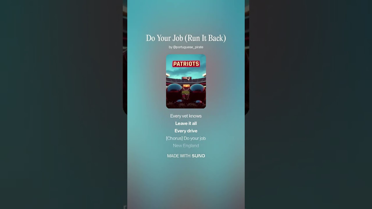 Do Your Job (Run It Back)