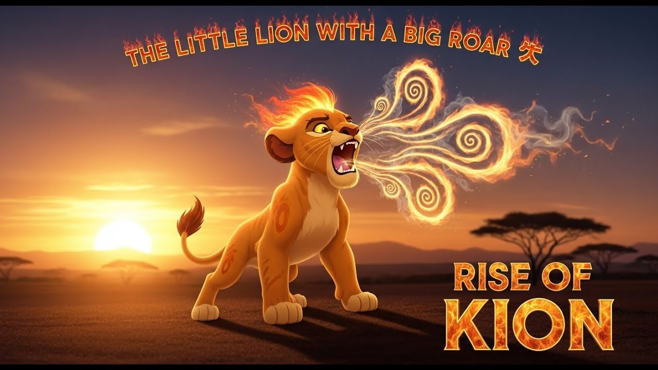 The Little Lion with a Big Roar 🦁🔥 | Rise of Kion