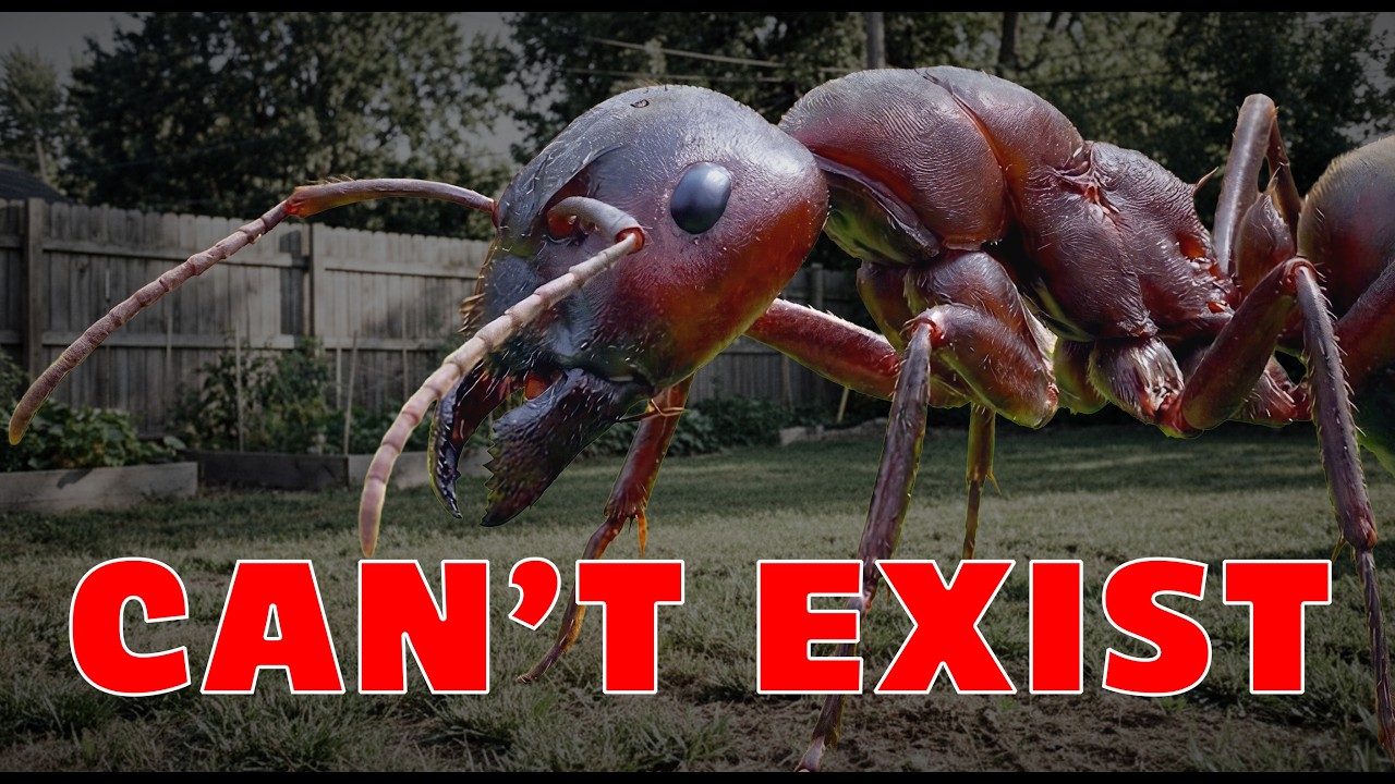 Why Insects Can Never Get Big — Even If Evolution Tried
