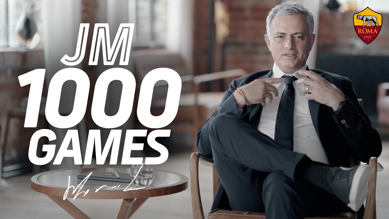 JOSÉ MOURINHO, 1000 PARTITE | 