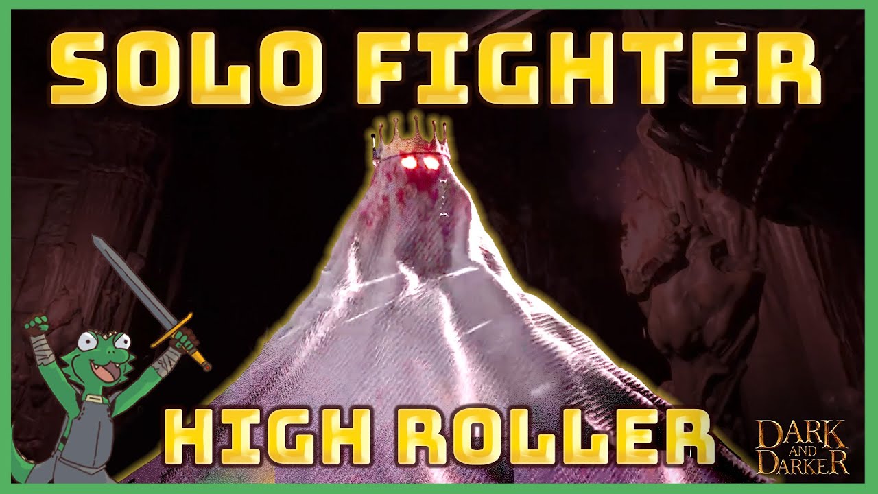 I SOLO'D High Roller Ghost King! Longsword Fighter ~ Dark and Darker