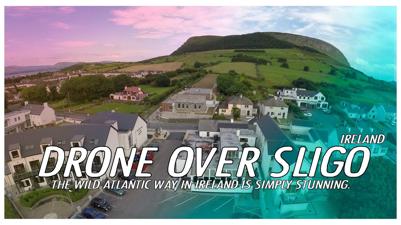 Drone over Ireland's Wild Atlantic Way: Sligo