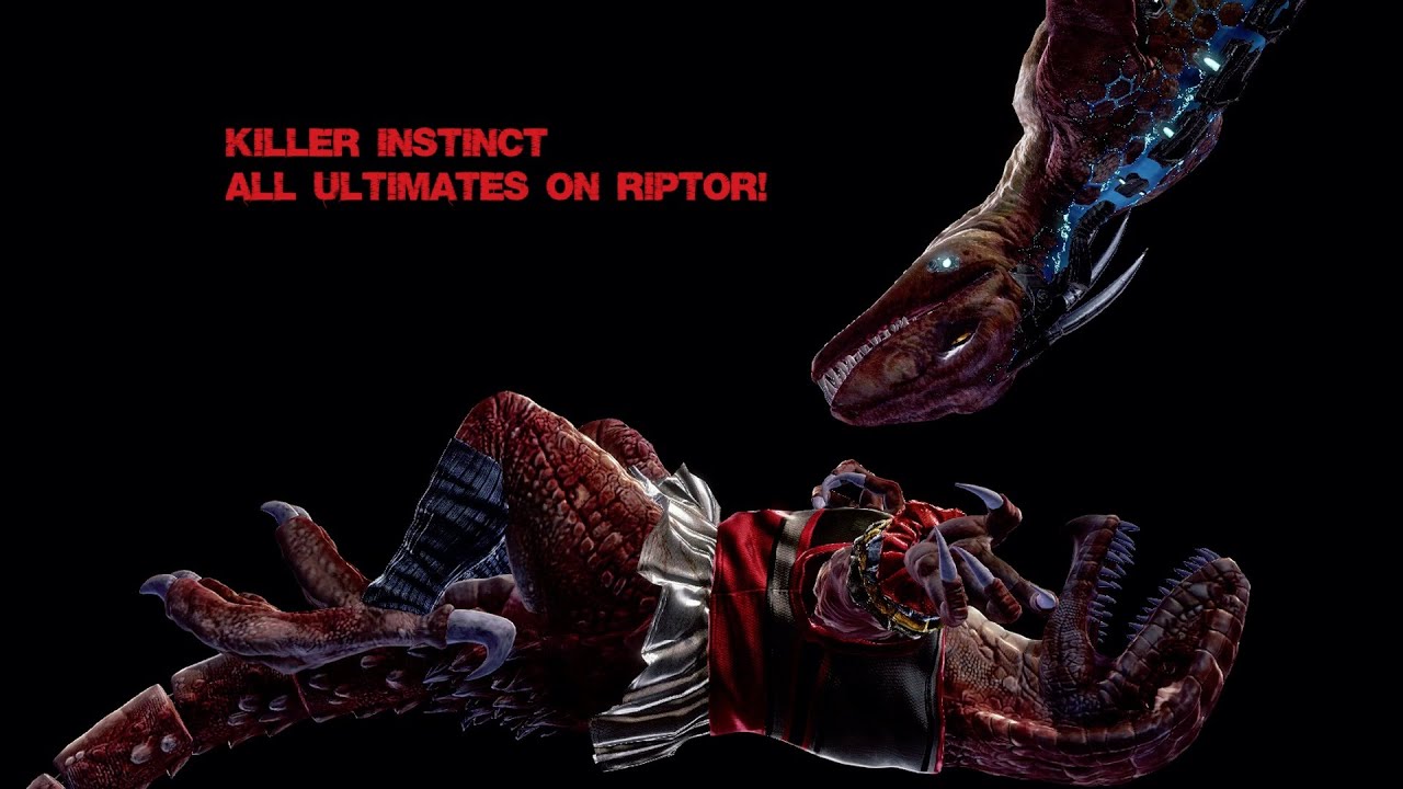 Killer Instinct: All Ultimates On Riptor ( Requested by @yoshifan3077 )