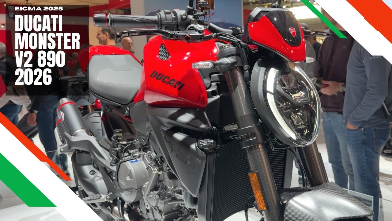 To najlepszy Monster ostatnich lat? Ducati idzie po dominację! – Ducati Monster V2 890 EICMA 2025