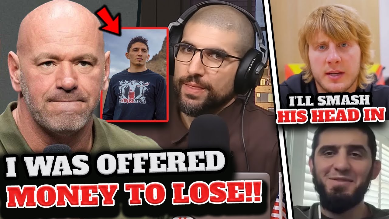 UFC Fighters EXPOSE Fight-Fixing Offers! Dana White REACTS! Paddy Pimblett SLAMS ISLAM MAKHACHEV