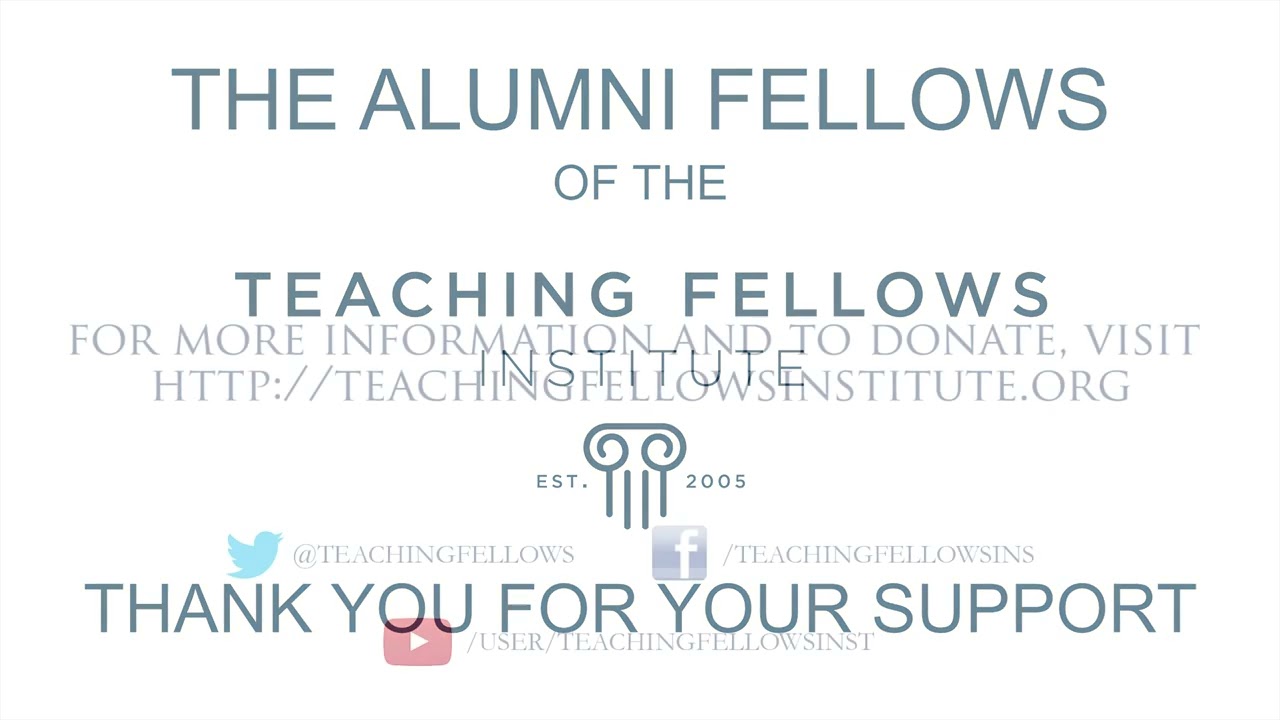 TFI Fellows are appreciative of your support! Thank you!