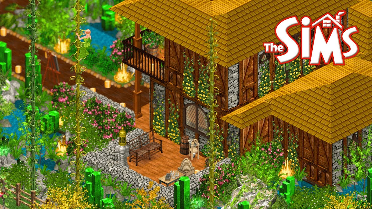 A Cozy Playtest of the Swamp Witch Cottage | The Sims 1 Longplay | No Commentary