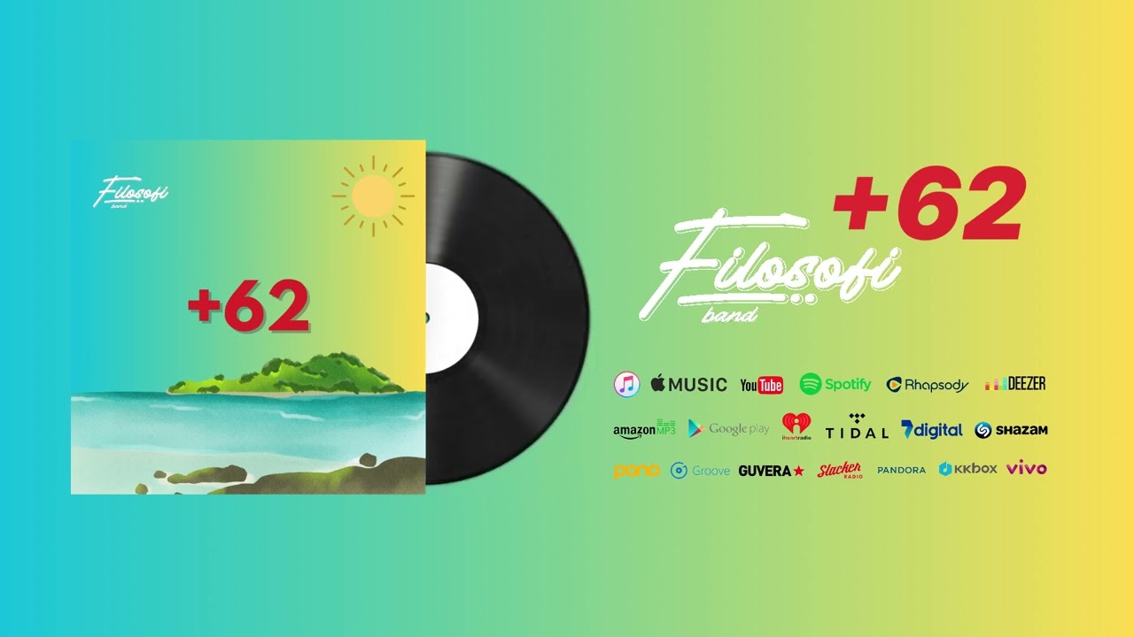 FILOSOFI band - +62 (Official Lyric Video)