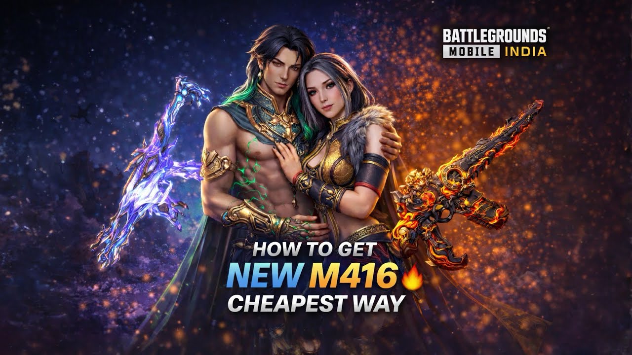 Get new M416 cheapest way!! 🔥 | New m416 skin | #bgmi #pubg #m416 
