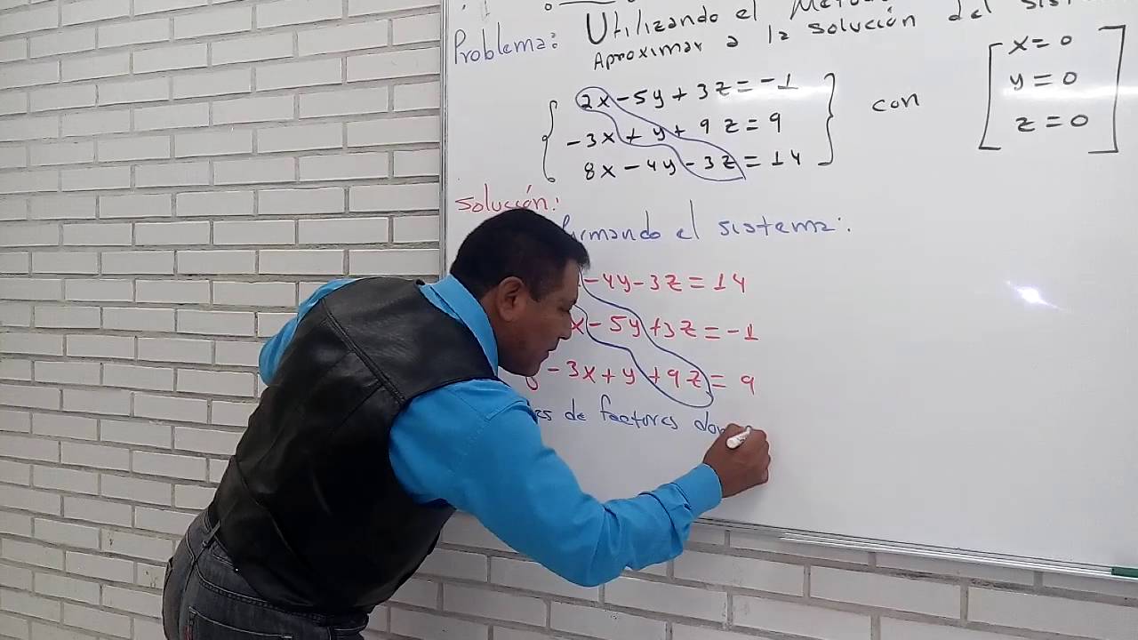 MÉTODO DE GAUSS-SEIDEL 3X3