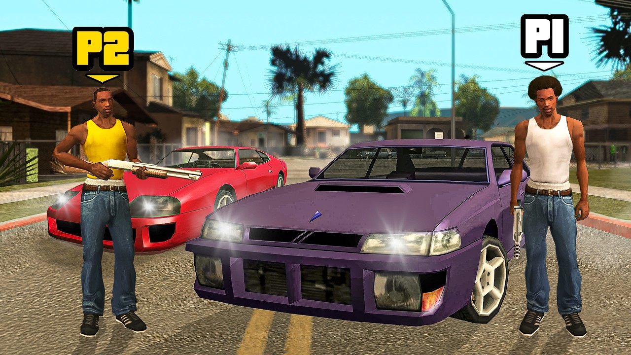 GTA San Andreas But It's 2 Player Story Mode