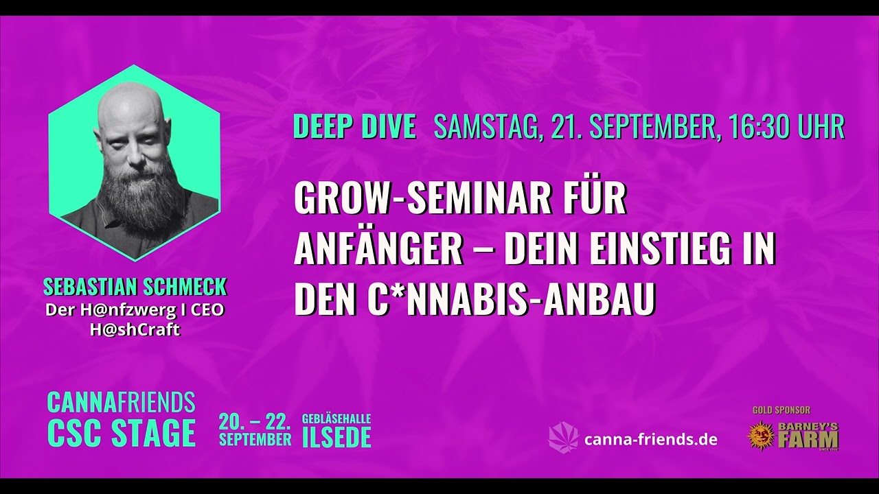 🌱 Grow-Seminar für Anfänger  – Dein Einstieg in den Cannabis-Anbau #growyourown #CannabisEducation