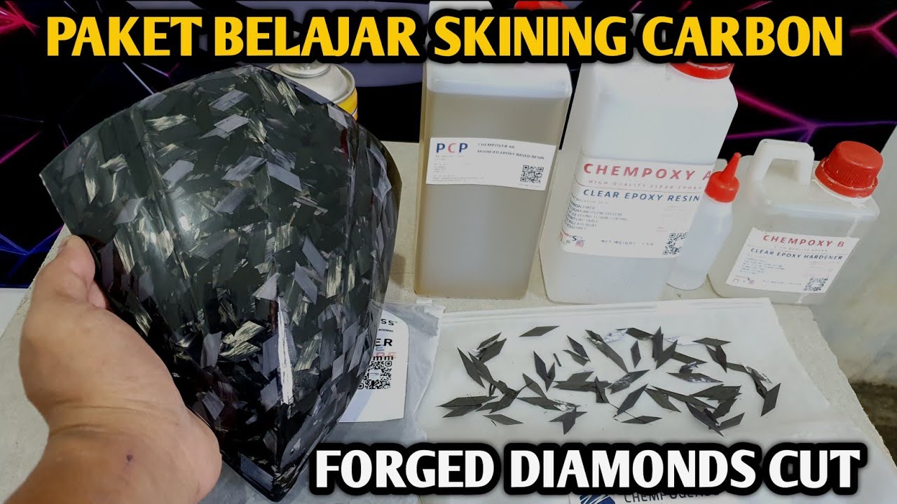 MACRO MICRO NYA SKINING CARBON FORGED DIAMONDS CUT, Agar hasilnya bagus & rapi Gak perlu bahan mahal