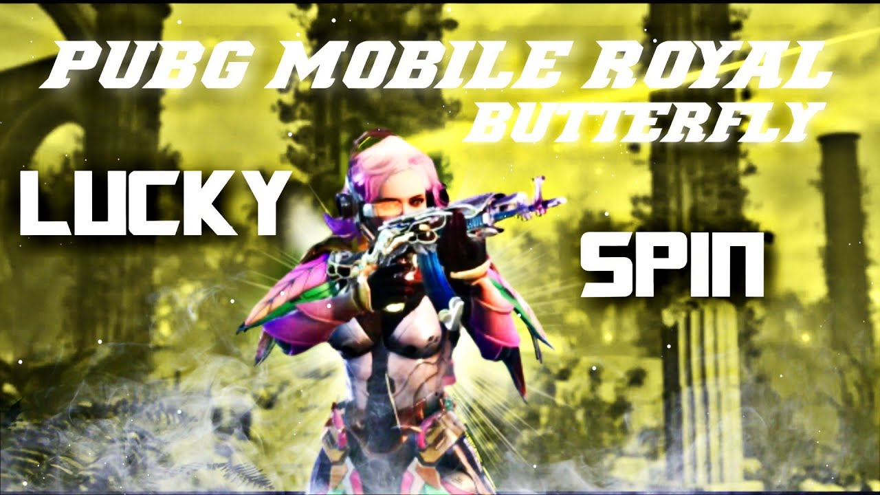 PUBG MOBILE ROYAL BUTTERFLY LUCKY SPIN
