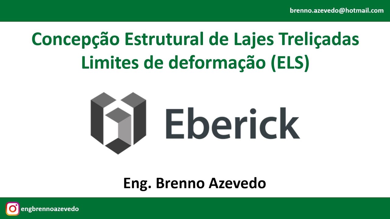 Concepção Estrutural de Lajes Treliçadas - Limites de deformação (ELS) – Eberick
