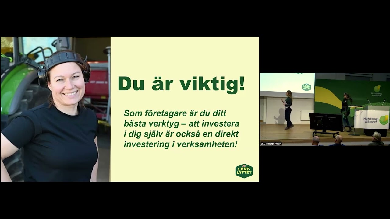 Lantlyftet och avslut