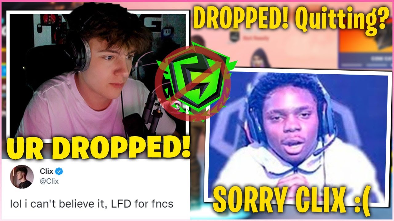 CLIX *DROPPED* DEYY One Day Before FNCS & Answer If He's Quitting Fortnite! (Fortnite Moments)