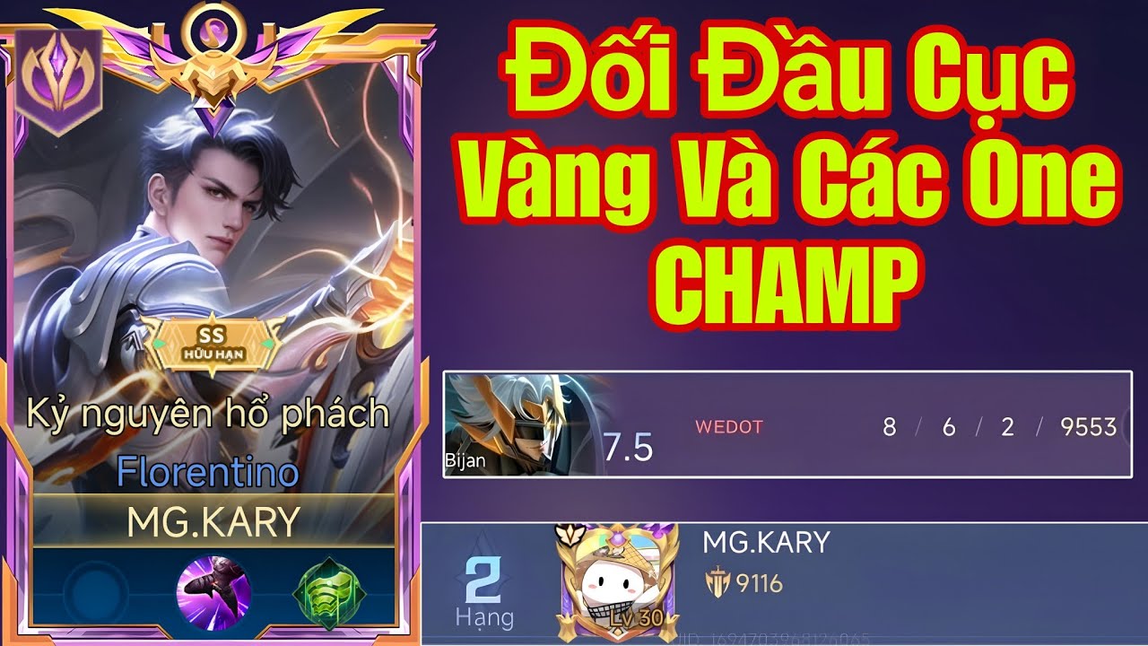 28 Phút Múa Flo Trên Đỉnh Cao 1K8 Đụng Độ One Champ Và Cục Vàng Bijan Wedot Cuối Mùa