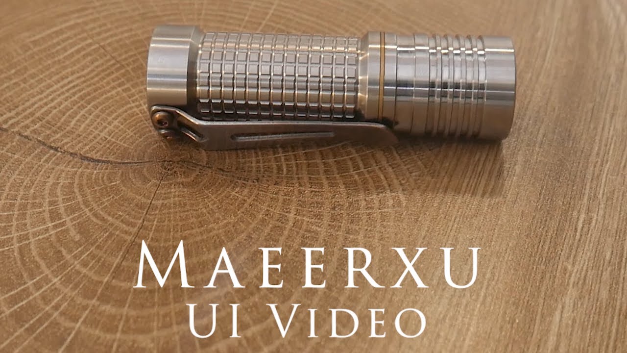 Maeerxu New User Interface Video - 7 color RGB Aux!