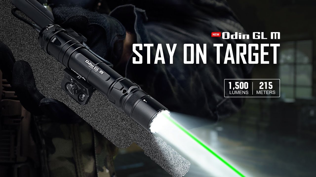 Olight Odin GL M Weapon Light With NEW LOCKING Magnetic Pressure Switch